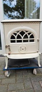 Jotul F3 Wit houtkachel, Huis en Inrichting, Kachels, Gebruikt, Houtkachel, Ophalen of Verzenden, Vrijstaand