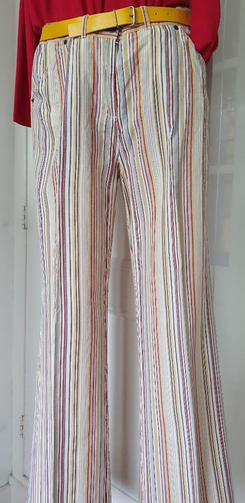Zomerse streepbroek maat 44, Kleding | Dames, Broeken en Pantalons, Nieuw, Maat 42/44 (L), Overige kleuren, Lang, Ophalen of Verzenden