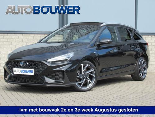 Hyundai i30 Wagon 1.5 T-GDi MHEV 160 PK N Line Sky Automaat, Auto's, Hyundai, Bedrijf, Te koop, i30, ABS, Achteruitrijcamera, Adaptive Cruise Control