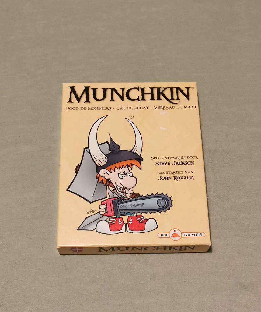 Munchkin kaartspel, Vijf spelers of meer, Ophalen of Verzenden, Zo goed als nieuw, PS Games