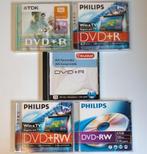 NIEUW 5 DVDs (3 x +R / 2 x +RW) Philips, TDK, Kruidvat, Cd's en Dvd's, Alle leeftijden, Ophalen of Verzenden, Nieuw in verpakking