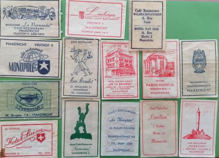 Maastricht 362, Verzamelen, Suikerzakjes, Verzenden