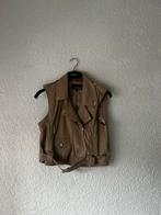 Leren gilet Studio Ar (40), Maat 38/40 (M), Beige, Zo goed als nieuw, Studio Ar