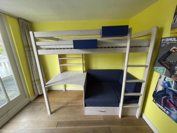 Thuka hoogslaper met bureau en bedbank - excl matras beschikbaar voor biedingen