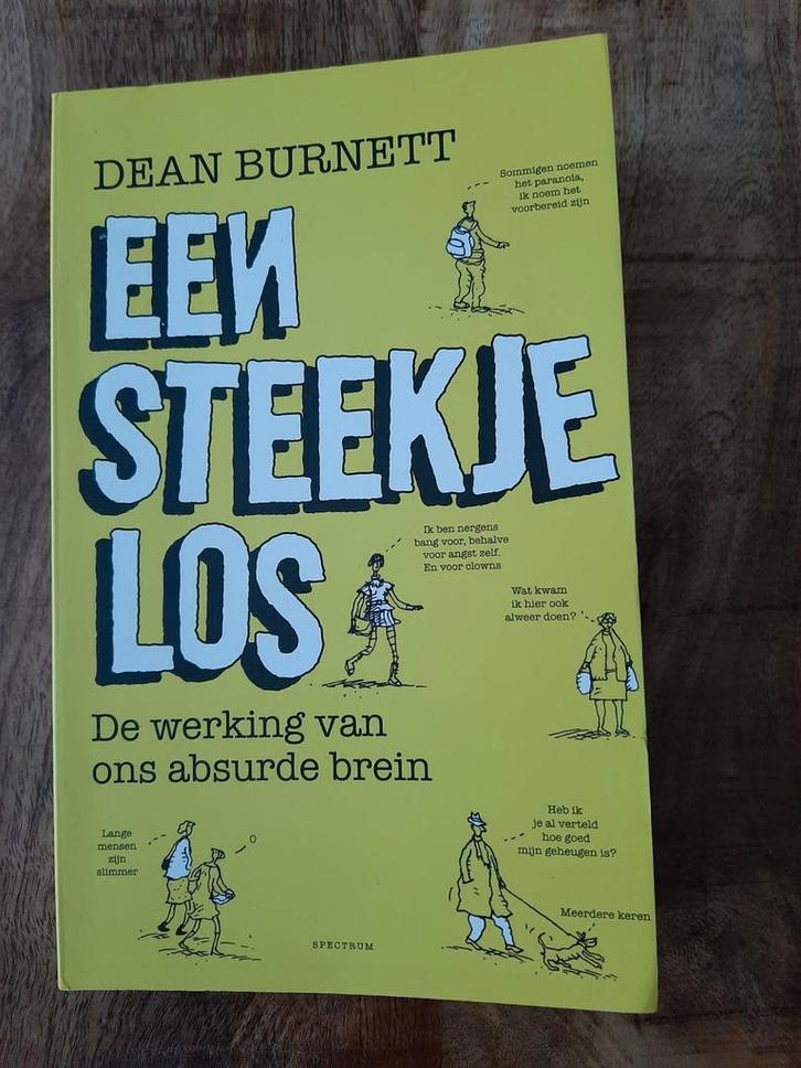 Een Steekje Los - Dean Burnett, Boeken, Natuur, Zo goed als nieuw, Overige onderwerpen, Ophalen of Verzenden