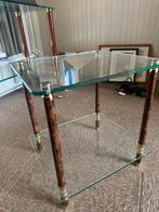 Bijzettafel, Huis en Inrichting, Tafels | Bijzettafels, Ophalen, Minder dan 45 cm, Minder dan 55 cm, Vierkant
