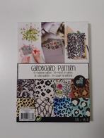 Cardboard patterns karton papierblok papier blok, Hobby en Vrije tijd, Ophalen of Verzenden, Zo goed als nieuw, Papier of Karton