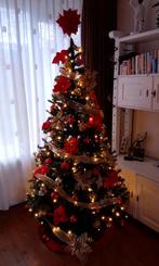 Hele mooie kerstboom te koop inclusief verlichting., Diversen, Ophalen, Zo goed als nieuw