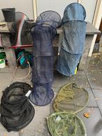 adv 632 / PARTIJ LEEFNETTEN EN PANNETTEN, Watersport en Boten, Ophalen of Verzenden, Zo goed als nieuw, Net of Fuik