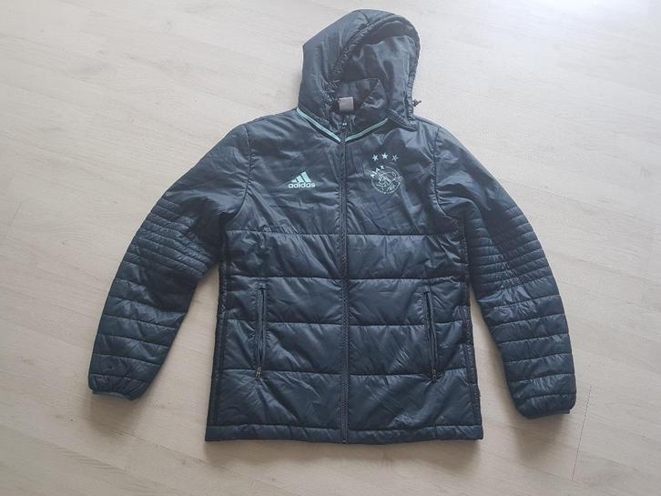 Ajax Winterjas! Seizoen 16/17! Mt S!, Kleding | Heren, Sportkleding, Zo goed als nieuw, Voetbal, Rood, Ophalen of Verzenden