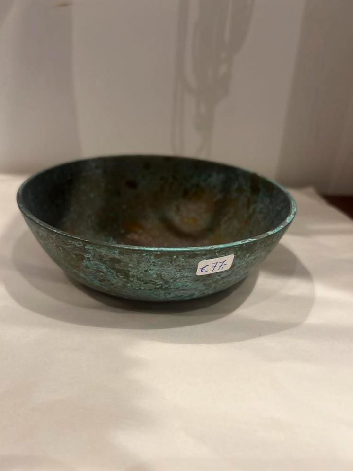 Antieke schaal met prachtige klanken, Antiek en Kunst, Antiek | Schalen, Ophalen of Verzenden