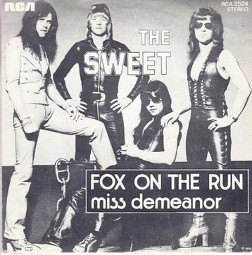 the sweet - fox on the run ( glam rock / 1975) beschikbaar voor biedingen