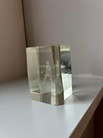 Glazen kubus Weegschaal sterrenbeeld, Ophalen of Verzenden