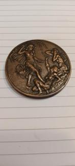 Amsterdam Steun-Comite 1914 Bronzen Penning, Ophalen of Verzenden, Brons, Nederland