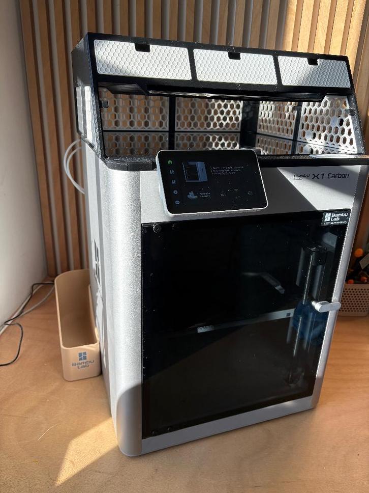 Bambulab X1C - incl vele accessoires, Computers en Software, 3D Printers, Zo goed als nieuw, Ingebouwde Wi-Fi, Ophalen