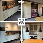 Keukenrenovatie fronten spuiten keuken deurtjes spuiten snel, Huis en Inrichting, Keuken | Complete keukens, Ophalen, Nieuw
