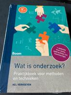 Nel Verhoeven - Wat is onderzoek?, Ophalen of Verzenden, Nieuw, Nel Verhoeven