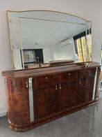 Set italiaanse woonkamer meubels, Ophalen of Verzenden, Gebruikt, Klassiek italiaans, 6 tot 8 stoelen
