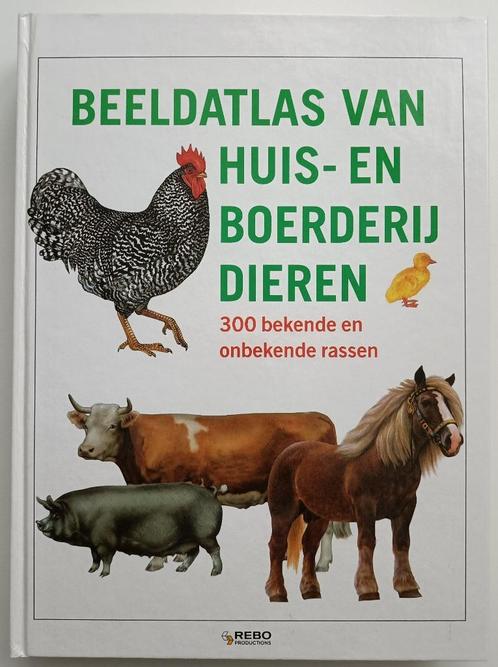 Beeldatlas van Huis- en Boerderijdieren, Boeken, Dieren en Huisdieren, Zo goed als nieuw, Ophalen of Verzenden