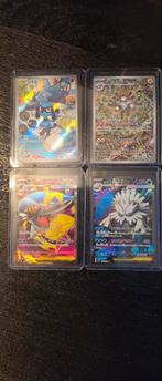 4 Japanse Full Art Pokemon Kaarten NM, Ophalen of Verzenden, Zo goed als nieuw, Meerdere kaarten, Foil
