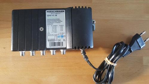 Hirschmann GHV41M COAX versterker 4 uitgangen, Audio, Tv en Foto, Audiokabels en Televisiekabels, Gebruikt, Coaxiale kabel, Minder dan 2 meter