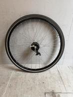 achterwiel 28 inch met trommelrem en 3 versnellingen, Ophalen, Zo goed als nieuw, Kettingslot