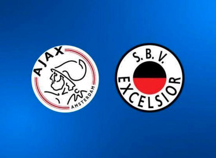 Twee kaarten F-Side Ajax-Excelsior, GOED LEZEN, Tickets en Kaartjes, Sport | Voetbal, Twee personen