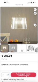 KARTELL Ge hanglampen transparant 2x, Ophalen, Gebruikt