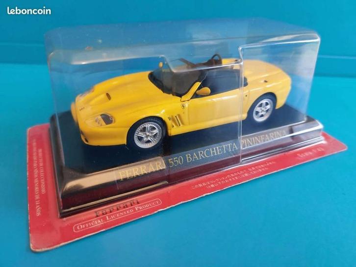 29819: Ferrari 550 Barchetta - Atlas 1:43, Hobby en Vrije tijd, Modelauto's | 1:43, Nieuw, Auto, Overige merken, Ophalen of Verzenden