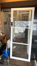 Stompe steellookdeur 88x211.5 cm blank glas rechtsh nr 136, Ophalen, 80 tot 100 cm, Binnendeur, Nieuw