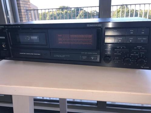 Onkyo cassettedeck TA 2200, Audio, Tv en Foto, Cassettedecks, Enkel, Overige merken, Tiptoetsen, Tape counter, Verzenden