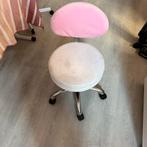 Tabouret, Ophalen, Zo goed als nieuw, Hout
