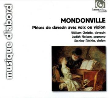 Mondonville: Pièces de clavecin avec voix ou violon Christie