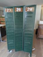 Vintage metalen kleding lockerkast, Ophalen, Gebruikt, Industrial