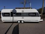 Hobby 650 UMFE Prestige Leder, Vast bed, Keuken, Toilet, Kac, Vast bed, Hobby, Bedrijf, Koelkast