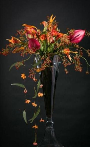 Vaas met bloemen Wisseldoek voor Art Frame & Aluminiumframe beschikbaar voor biedingen