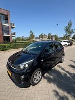 Kia Picanto 1.0 MPI ComfortPlusLine 67pk 5d 2019 Zwart, Auto's, Voorwielaandrijving, Zwart, 4 stoelen, Zwart