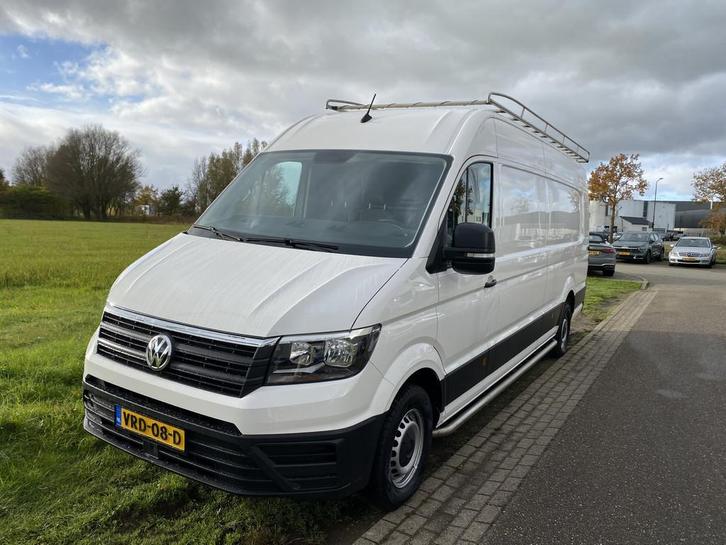 Volkswagen Crafter 35 2.0 TDI L5H3 Highline Info Bas 0492588, Auto's, Bestelauto's, Bedrijf, Te koop, ABS, Achteruitrijcamera