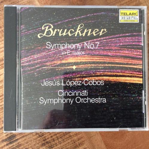Bruckner - Symphony no 7. Lopez-Cobos. Cincinnati Symp Orch, Cd's en Dvd's, Cd's | Klassiek, Zo goed als nieuw, Orkest of Ballet
