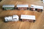 Marklin HO Stoomlocomotief met 4 wagons jubileumset 1985, Hobby en Vrije tijd, Modeltreinen | H0, Wisselstroom, Gebruikt, Locomotief
