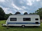 Hobby KMFE 560 7pers Caravan 3pers stapelbed airco mover etc, Caravans en Kamperen, Caravans, Stapelbed, Hobby, Particulier, Meer dan 6