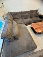 Hoekbank 2,5 - 3 zits, Huis en Inrichting, Banken | Complete zithoeken, Ophalen, Gebruikt, Stof