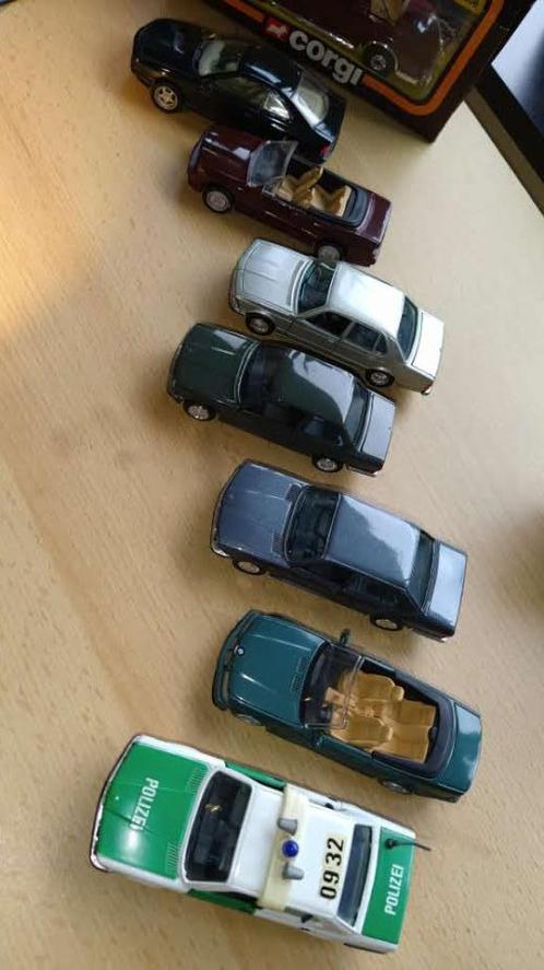 COLLECTIE BMW's 1:43, jaren 80 (3 VERKOCHT), Verzamelen, Complete verzamelingen en Collecties, Ophalen of Verzenden