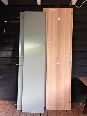 PAX kast, 50x58x236 cm met olijfgroene deuren  beschikbaar voor biedingen