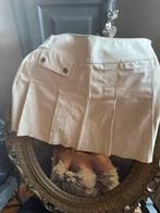 Suéde mini rok plooirok off white vila maat S, Kleding | Dames, Rokken, Ophalen of Verzenden, Zo goed als nieuw, Wit, Boven de knie