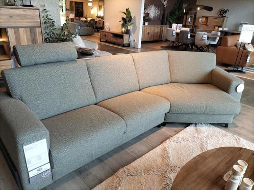 Bergen hoekbank, Huis en Inrichting, Banken | Sofa's en Chaises Longues, Zo goed als nieuw, Driepersoons, 300 cm of meer, 125 tot 150 cm