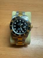 Rolex Submariner date 41mm, Overige merken, Staal, Polshorloge, Ophalen of Verzenden