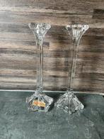 Kristallen kandelaars, Huis en Inrichting, Ophalen of Verzenden, Zo goed als nieuw, Overige materialen, Minder dan 25 cm