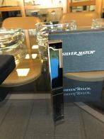 SILVER MATCH Aansteker - Nieuw in Geschenkverpakking - Frank, Ophalen of Verzenden