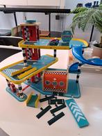 Vilac houten garage met autootje, Ophalen of Verzenden, Gebruikt